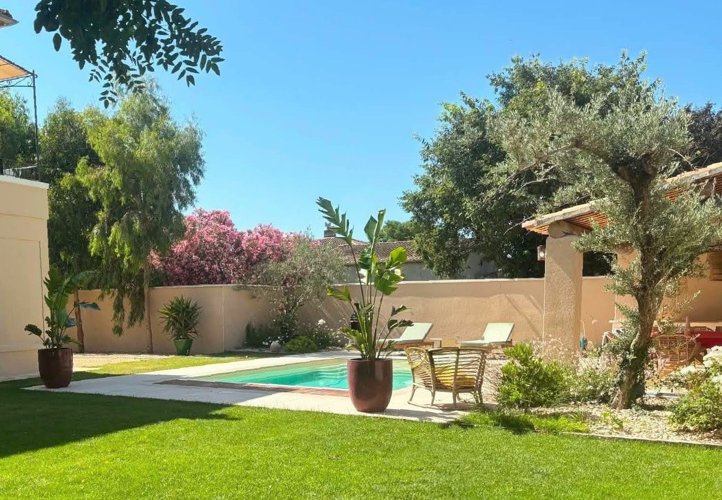 Jardin client Châteauneuf-du-Pape - HL Paysage